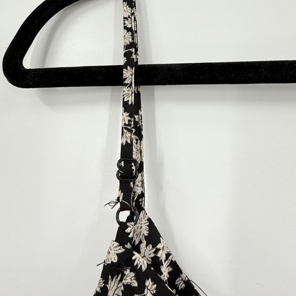 Papermoon Floral Black & White Sleeveless Jumpsuit M - Picture 9 of 9